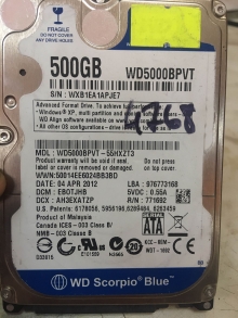 WD5000BPVT-55HXZT3