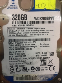 WD3200BPVT-22JJ5T0
