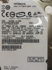 HTS545025B9A30”