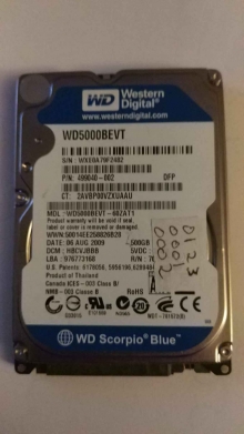 WD5000BEVT-60ZAT1