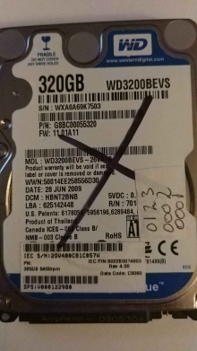 WD3200BEVS-26VAT0