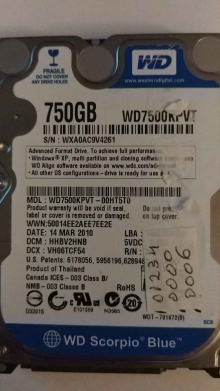 WD7500KPVT-00HT5T0