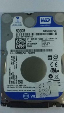 WD5000LPVX-75V0TT0