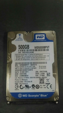 WD5000BPVT-55HXZT3