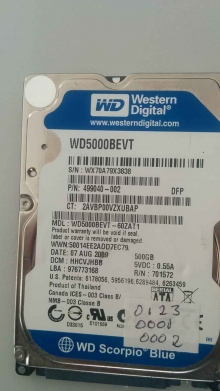 WD5000BEVT-60ZAT1