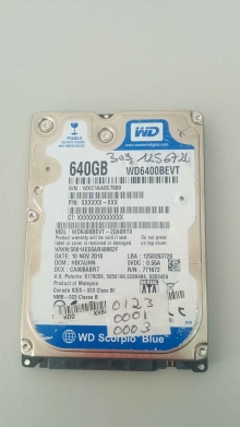 WD6400BEVT-22A0RT0