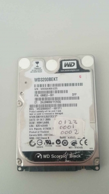 WD3200BEKT-60F3T1