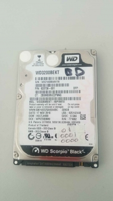 WD3200BEKT-60PVMT0