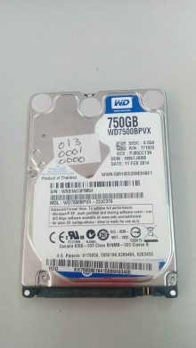 WD7500BPVX-22JC3T0