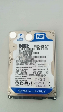 WD6400BEVT-22A0RT0