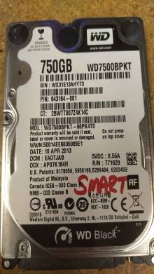 WD7500BPKT-60PK4T0