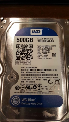 WD5000AAKX-22ERMA0