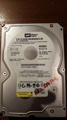 WD2500JS-00MHB0