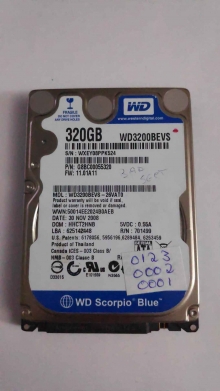 WD3200BEVS-26VAT0
