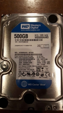 WD5000AAKS-007AA0