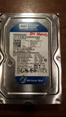 WD5000AAKX-753CA1