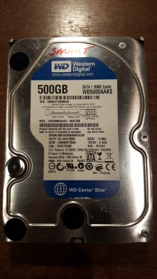 WD5000AAKS-00A7B0