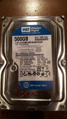 WD5000AAKS-00UU3A0
