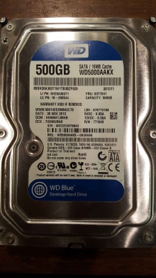 WD5000AAKX-08U6AA0