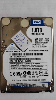 WD10JPVX-22JC3T0