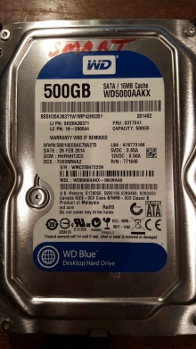 WD5000AAKX-08U6AA0