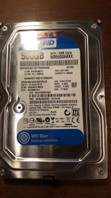 WD5000AAKX-08U6AA0