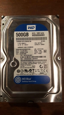 WD5000AAKX-08ERMA0