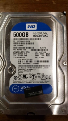 WD5000AAKX-60U6AA0