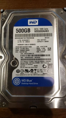 WD5000AAKX-08U6AA0