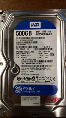 WD5000AAKX-60U6AA0