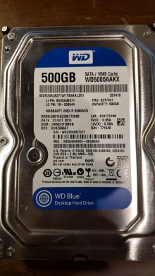 WD5000AAKX-08U6AA0