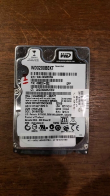 WD3200BEKT-60V5T1