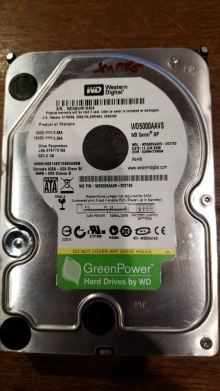 WD5000AAVS-00ZTB0
