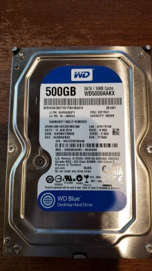 WD5000AAKX-08U6AA0