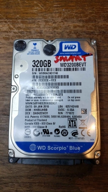 WD3200BEVT-22A23T0
