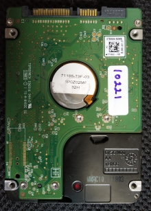 WD3200BEKT-75PVMT0
