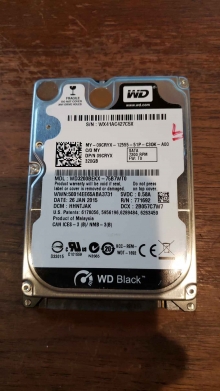 WD3200BEKX-75B7WT0