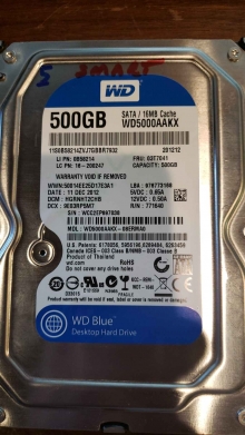 WD5000AAKX-08ERMA0