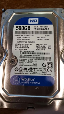 WD5000AAKX-08U6AA0