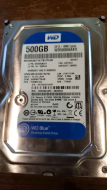 WD5000AAKX-08U6AA0