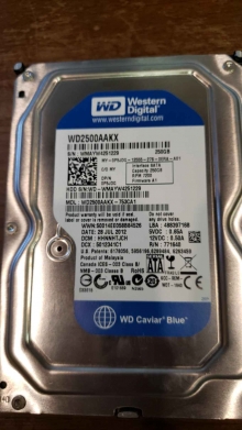 WD2500AAKX-753CA1